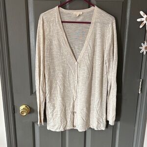 Eileen Fisher Lightweight Linen Blend Cardigan